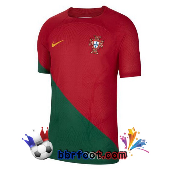 Maillots Equipe de Portugal Domicile Rouge Vert 2022/2023