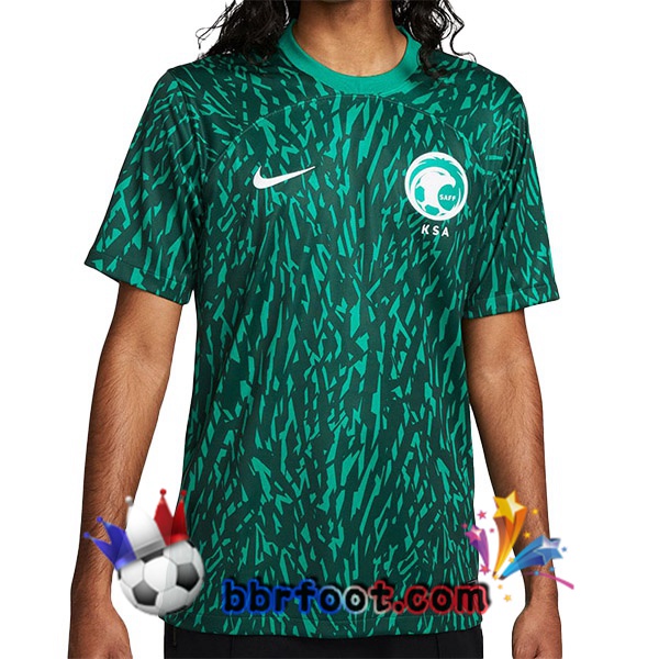 Maillots Equipe de Arabie saoudite Exterieur Vert 2022/2023