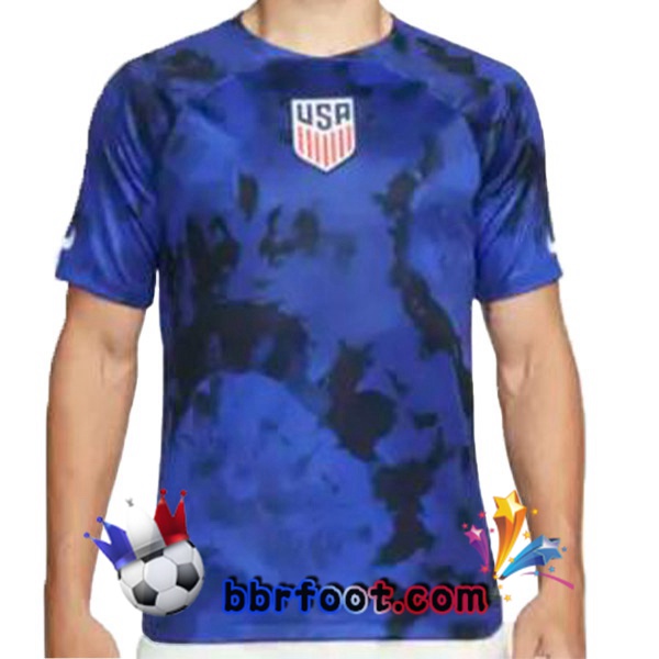 Maillots Equipe de Etats-Unis Exterieur Bleu 2022/2023
