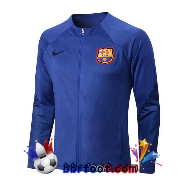 Veste Foot FC Barcelone Bleu 2022/2023