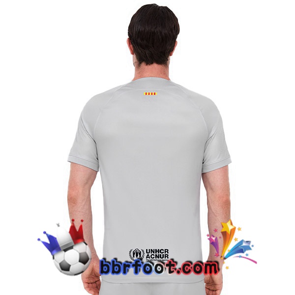 Maillot Foot FC Barcelone Third Gris 2022/2023