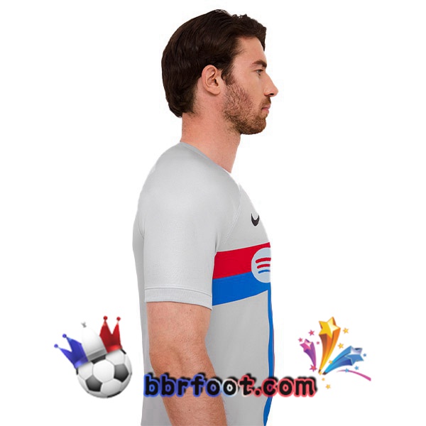 Maillot Foot FC Barcelone Third Gris 2022/2023