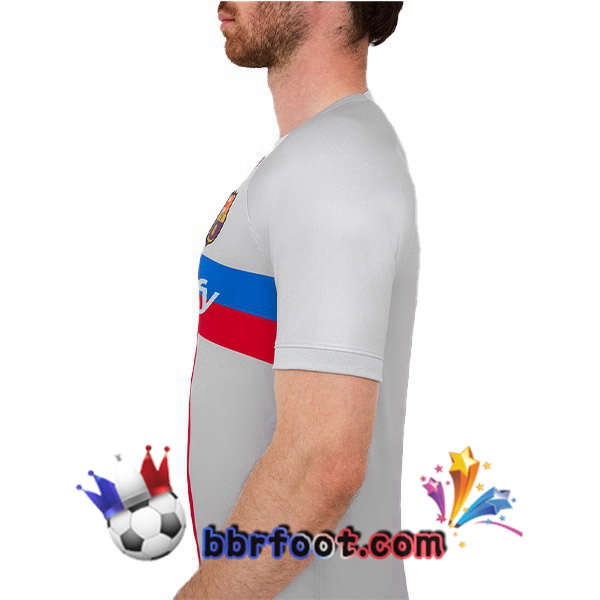 Maillot Foot FC Barcelone Third Gris 2022/2023