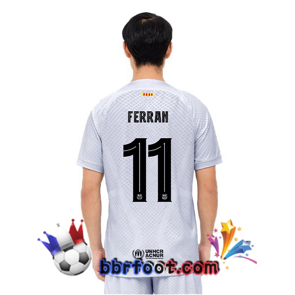 Maillot Foot FC Barcelone (FERRAN 11) Third Gris 2022/2023