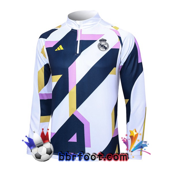 Sweatshirts Homme Real Madrid Blanc 2023/2024