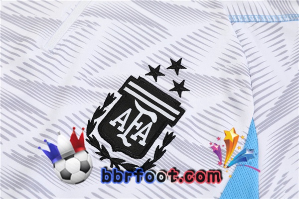 Survetement Foot Argentine Blanc 2023/2024
