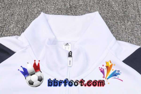 Survetement Foot - Veste Real Madrid Blanc 2023/2024