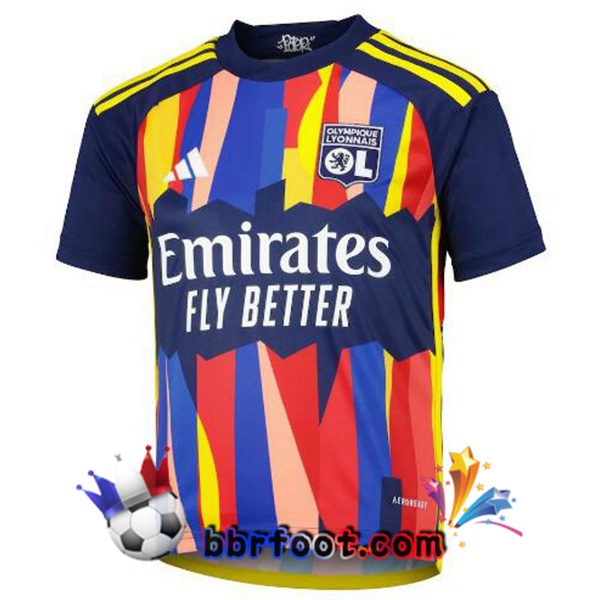 Maillot Foot Lyon OL Third Bleu 2023/2024