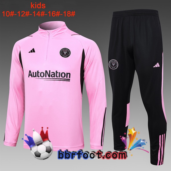 Survetement Foot Inter Miami CF Enfant Rose 2023/2024