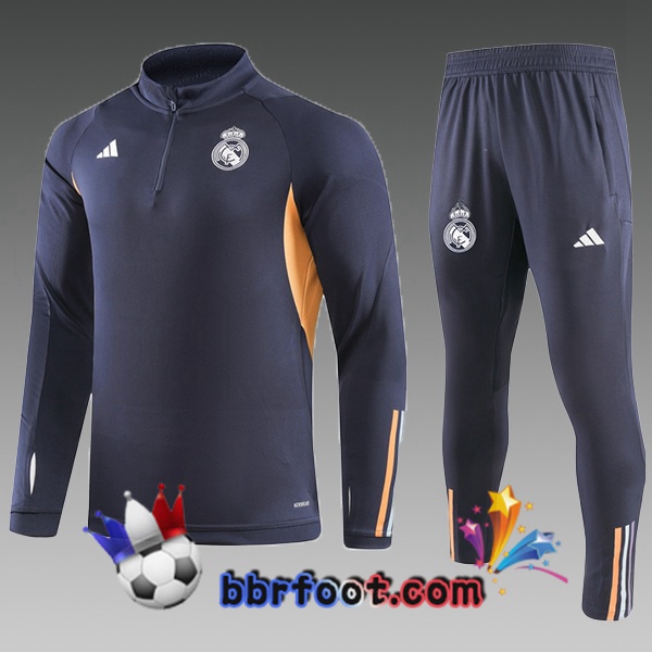 Survetement Foot Real Madrid Enfant Gris 2023/2024