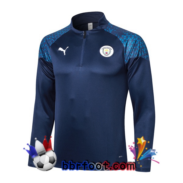 Sweatshirts Homme Manchester City Bleu Royal 2023/2024