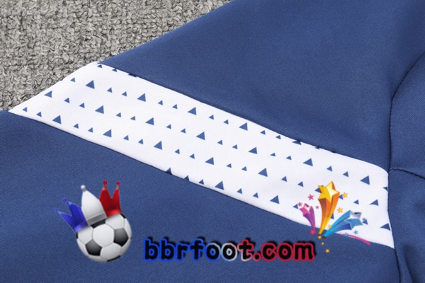 Survetement Foot - Veste Marseille OM Bleu Royal 2023/2024