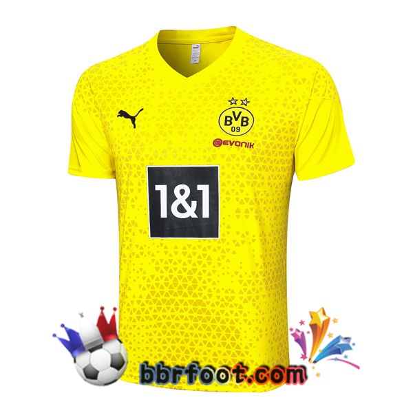 Training T-Shirts Dortmund BVB Jaune 2023/2024