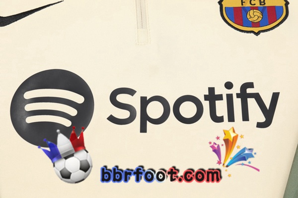 Survetement Foot FC Barcelone Jaune Vert 2023/2024