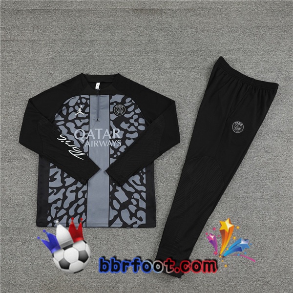 Survetement Foot JORDAN Paris PSG Noir 2023/2024