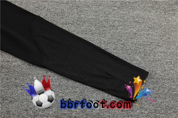 Survetement Foot JORDAN Paris PSG Noir Jaune 2023/2024