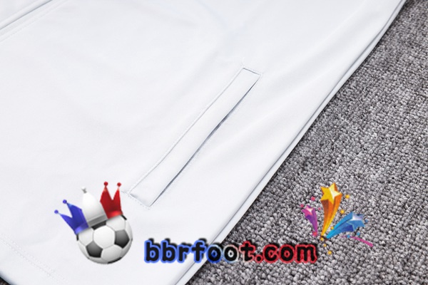Survetement Foot - Veste FC Barcelone Blanc Vert 2023/2024