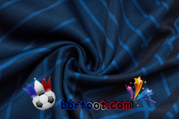 Ensemble Training T-Shirts Paris PSG + Shorts Bleu Royal 2023/2024