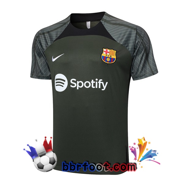 Training T-Shirts FC Barcelone Vert 2023/2024