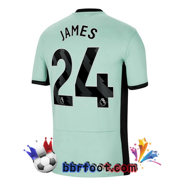 Maillot Foot FC Chelsea (James 24) Third Vert 2023/2024