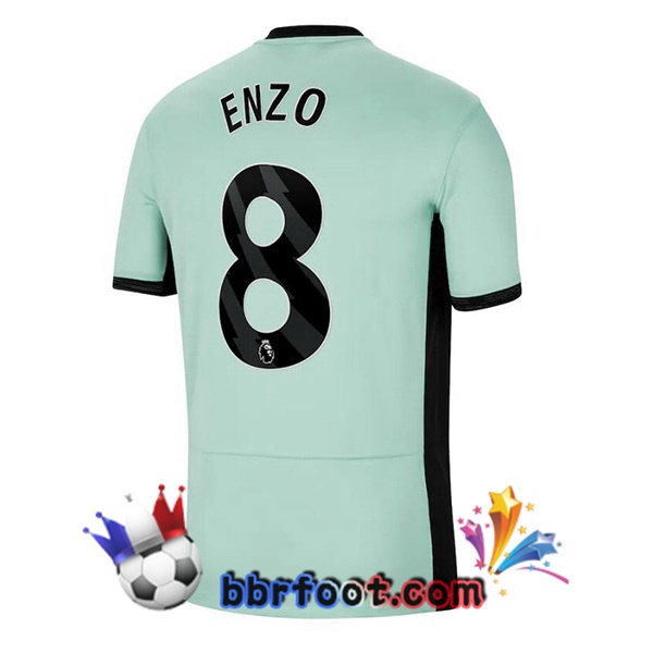 Maillot Foot FC Chelsea (Enzo 8) Third Vert 2023/2024