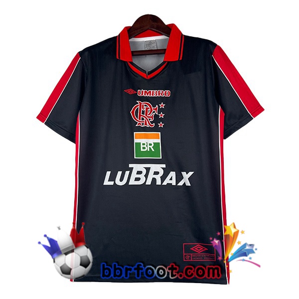 Maillot Foot Flamengo Retro Third Noir 1999