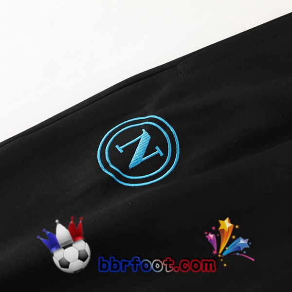 Survetement Foot - Veste SSC Naples Noir 2023/2024