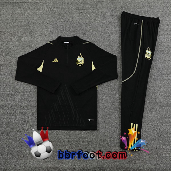 Survetement Foot Argentine Noir 2023/2024
