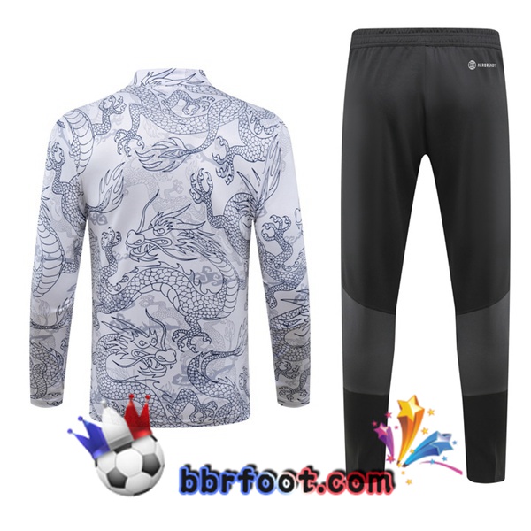Survetement Foot Real Madrid Blanc 2023/2024