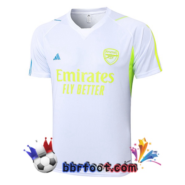 Training T-Shirts Arsenal Blanc 2023/2024
