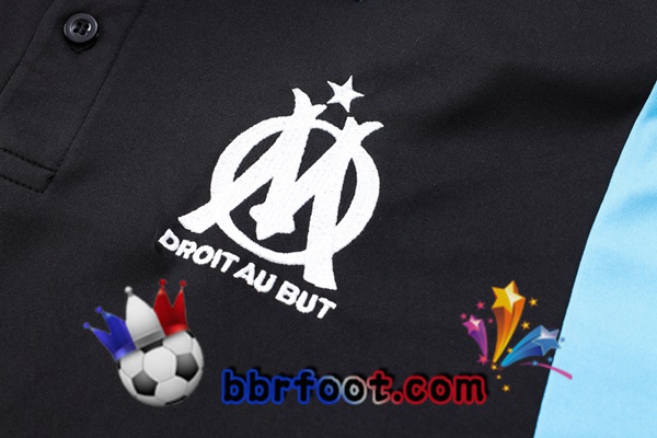 Polo Foot Marseille OM + Pantalon Noir 2023/2024