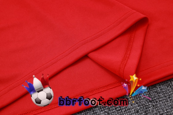 Polo Foot AC Milan + Pantalon Rouge 2023/2024