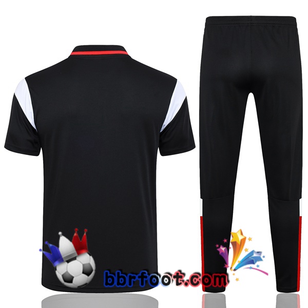 Polo Foot AC Milan + Pantalon Noir 2023/2024