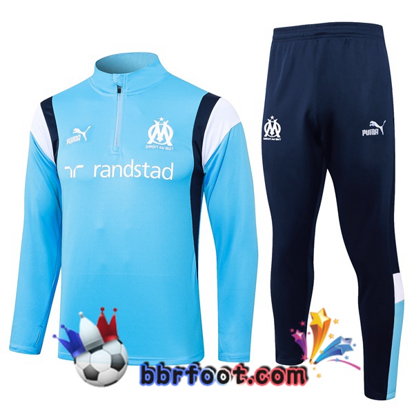 Survetement Foot Marseille OM Bleu 2023/2024
