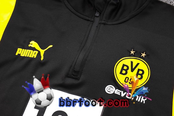 Survetement Foot Dortmund BVB Noir 2023/2024