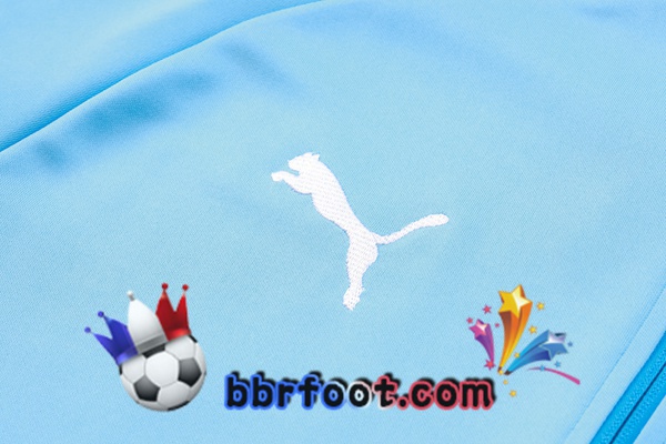 Survetement Foot - Veste Manchester City Bleu 2023/2024