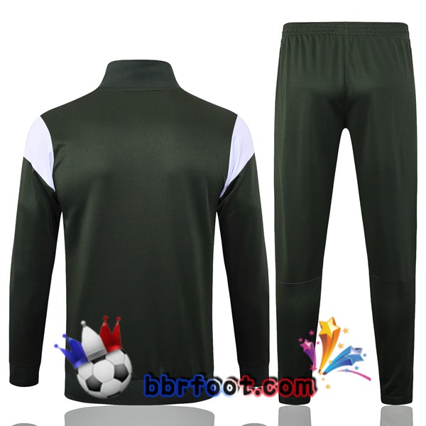 Survetement Foot - Veste Manchester City Vert 2023/2024