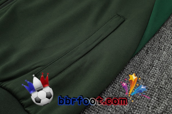 Survetement Foot - Veste Manchester City Vert 2023/2024