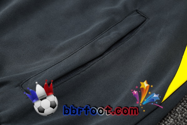 Survetement Foot - Veste Dortmund BVB Gris 2023/2024