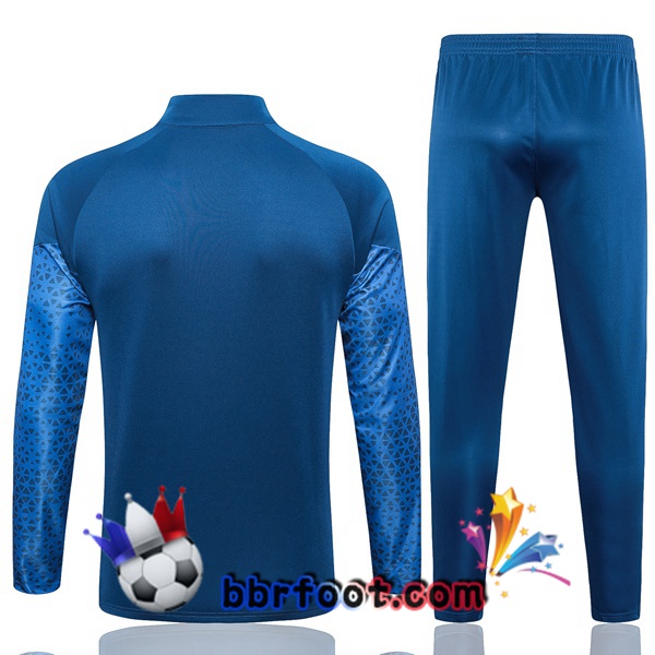 Survetement Foot - Veste Marseille OM Bleu 2023/2024