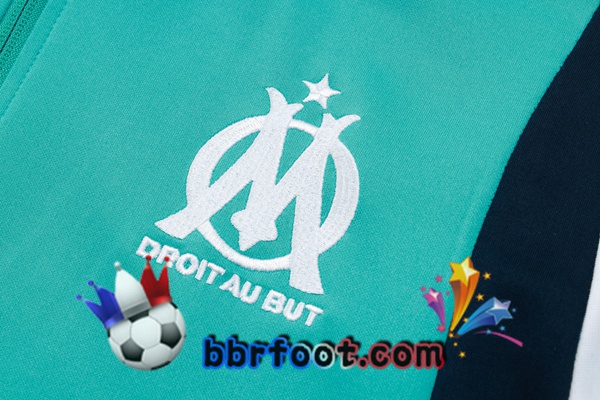 Survetement Foot - Veste Marseille OM Bleu 2023/2024