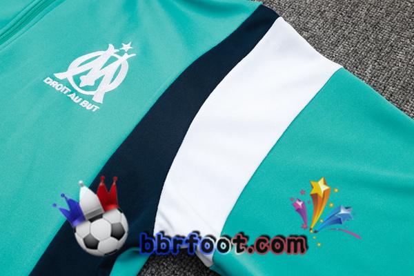 Survetement Foot - Veste Marseille OM Bleu 2023/2024