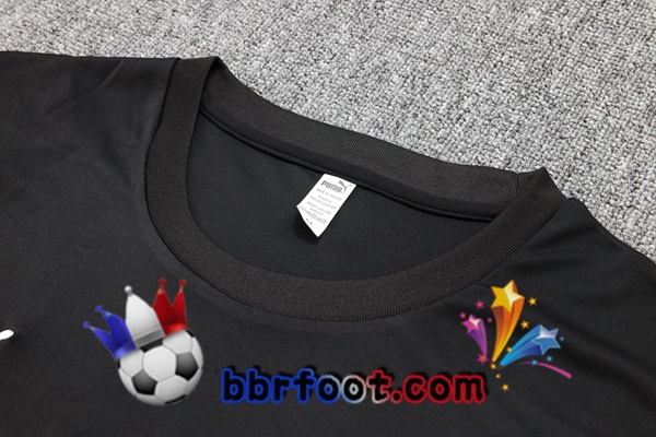 Ensemble Training T-Shirts AC Milan + Pantalon Noir 2023/2024