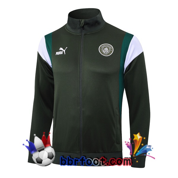 Veste Foot Manchester City Vert 2023/2024