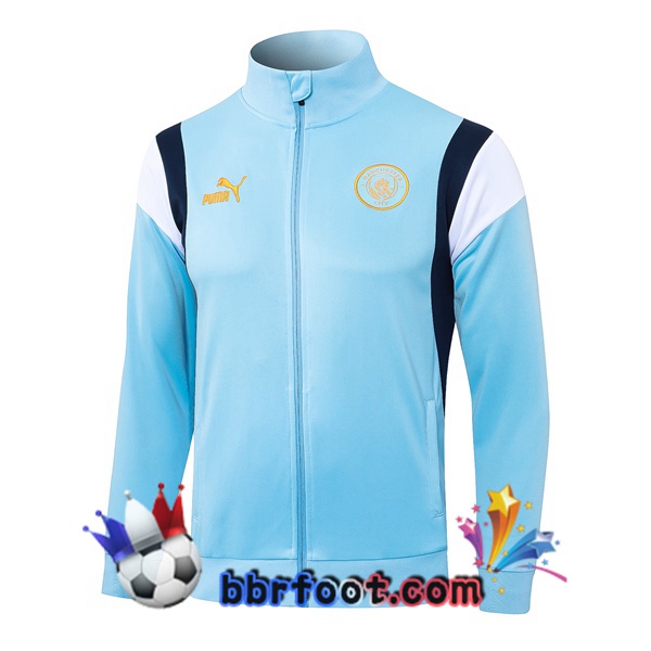 Veste Foot Manchester City Bleu 2023/2024