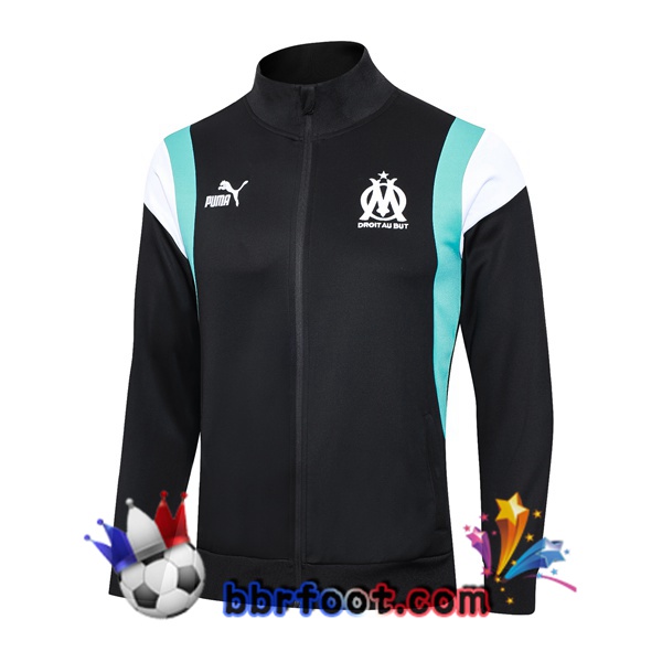 Veste Foot Marseille OM Noir 2023/2024