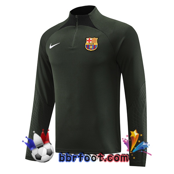 Sweatshirts Homme FC Barcelone Vert 2023/2024