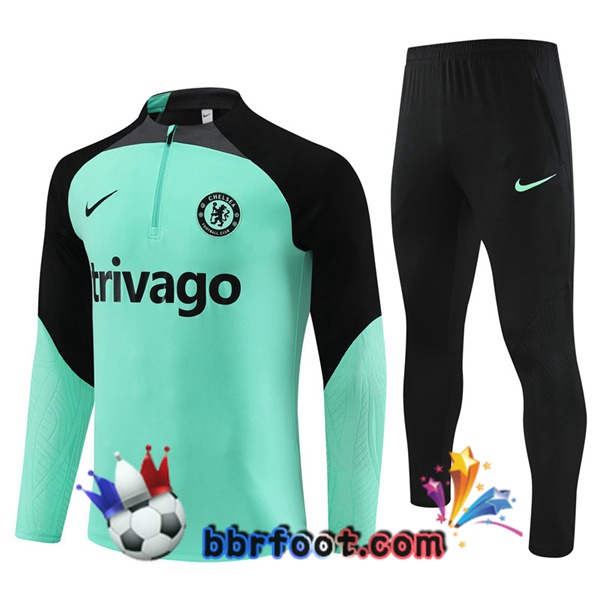Survetement Foot FC Chelsea Vert 2023/2024