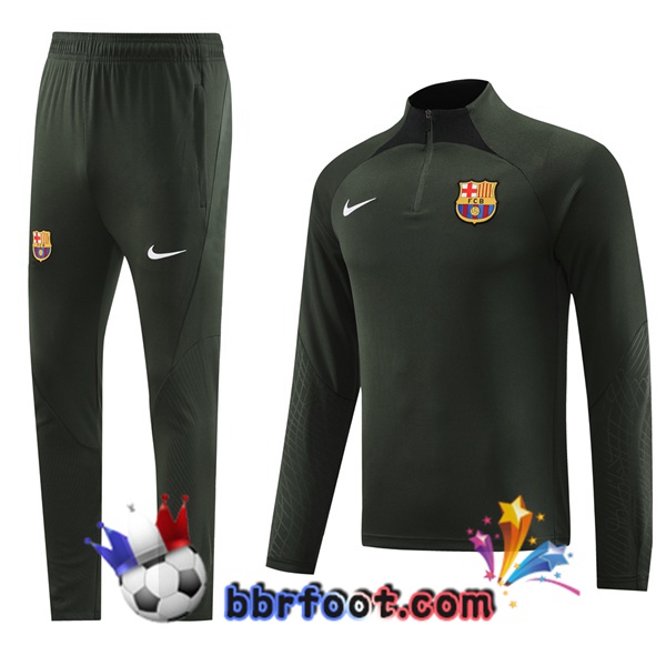Survetement Foot FC Barcelone Vert 2023/2024