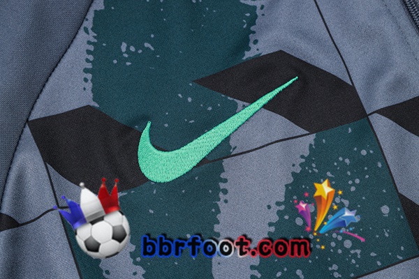 Survetement Foot FC Barcelone Gris 2023/2024